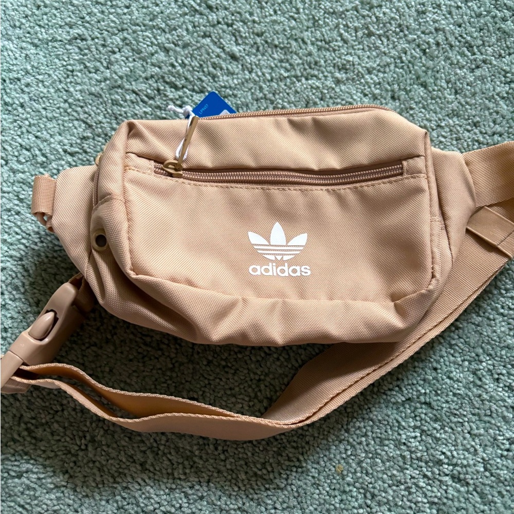 Adidas Originals Waist Pack Beige Crossbody Belt Bag‎ NWT